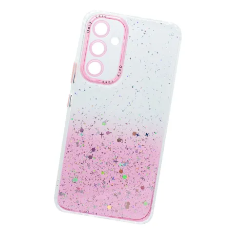 TPU MOD513 GLITTER SPLASH - SAM A14 - ONLY - PINK