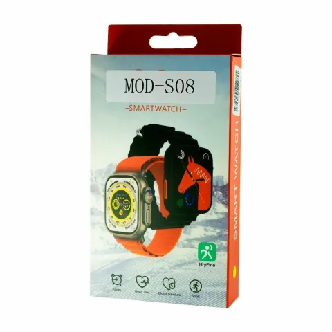 SMART WATCH MODS-019 S8 ULTRA - ST - NEGRO