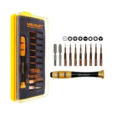 KIT DE DESTORNILLADORES -YAXUN- YX-8185