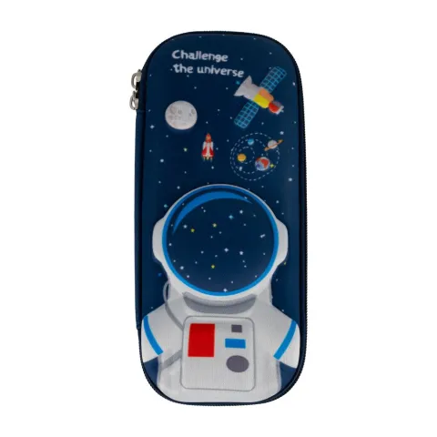 CARTUCHERA SIMPLE TAPA DURA MODV-00BU - VARIOS - ASTRONAUTA