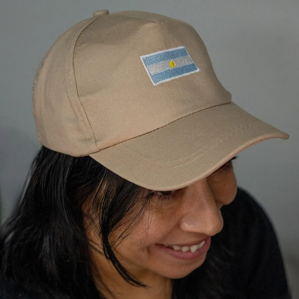 GORRA JUNIOR 3 ESTRELLAS ARGENTINA MODV-00ET - VARIOS - BEIGE