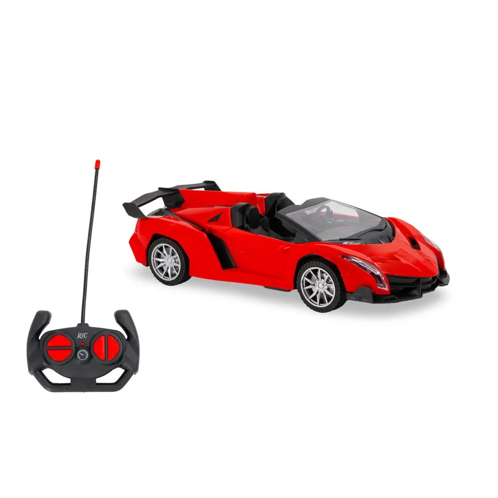 AUTOS DE CARRERA C/R 1:18 LAMBORGINI (JPF201A) ACRZ-009 - ZUMO - ROJO