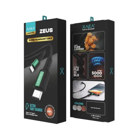 CABLE ZEUS TIPO C-TIPO C MODX-00IR - XAEA