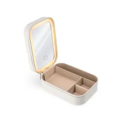 JOYERO PORTA MAQUILLAJE C/LUZ LED MODV-00JT - VARIOS