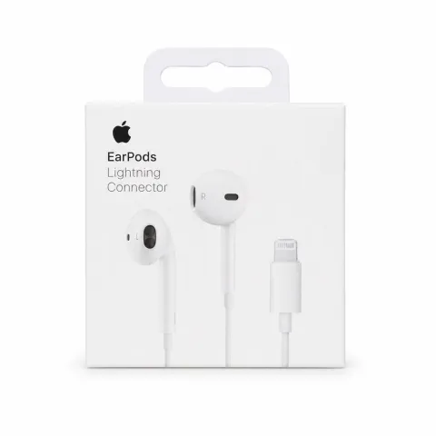 AURICULAR C/ CABLE CERTIFICADO EARPODS LIGHTNING