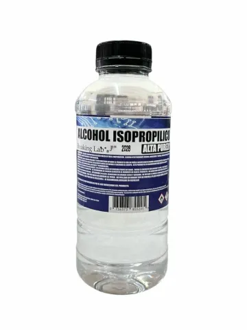 ALCOHOL ISOPROPILICO MAXIMA PUREZA 500ML