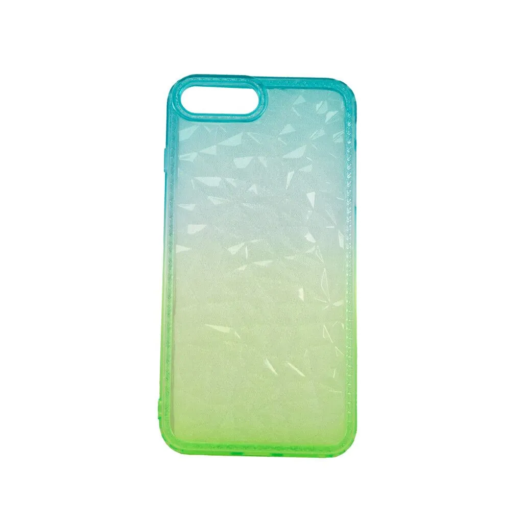 TPU MOD04 DIAM 2 COL SAM S22+ - CELESTE / VERDE - XAEA