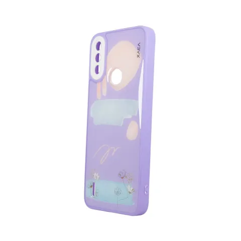 TPU TRANSP.PAS  LILA - SAM J7 / J7 NEO
