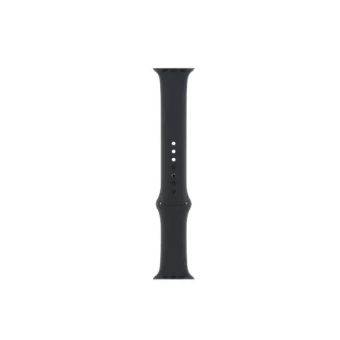 MALLA RELOJ MODS-753 SILICONA LISA 42 - ST - NEGRO