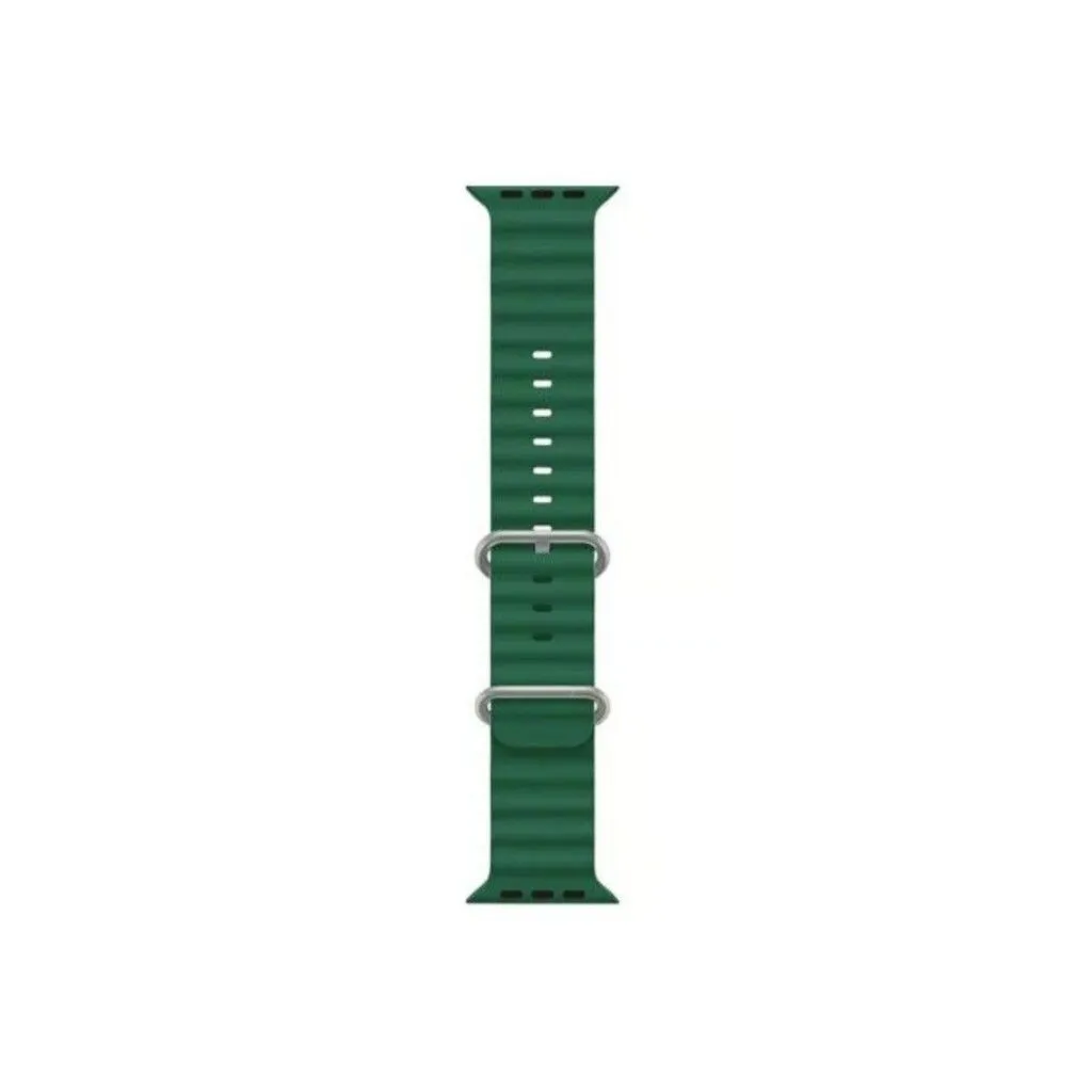 MALLA RELOJ MODS-754 SILICONA CORRUGADA 38 - ST - VERDE