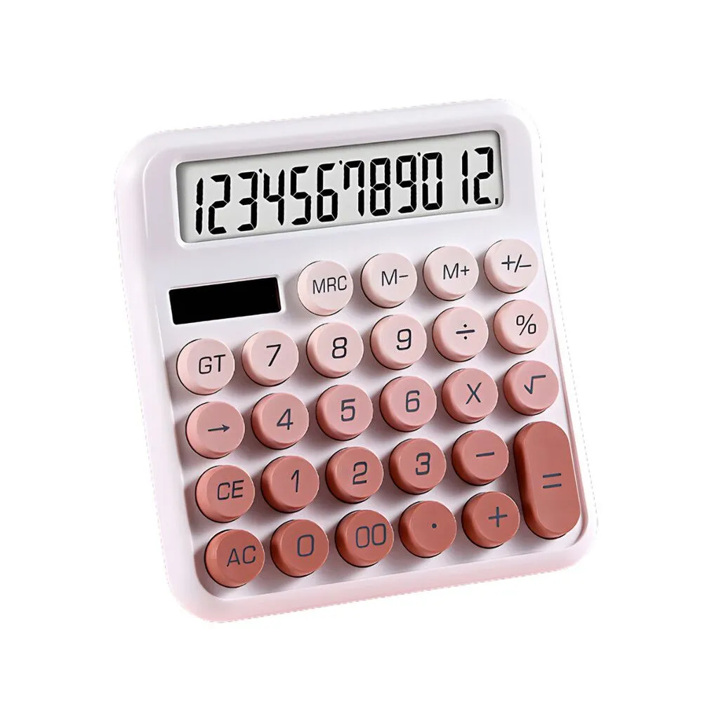 CALCULADORA COLORES GRANDE MODV-001W - VARIOS - ROSA