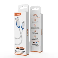 CABLE USB MOD24 - ECO - V8 - BLANCO