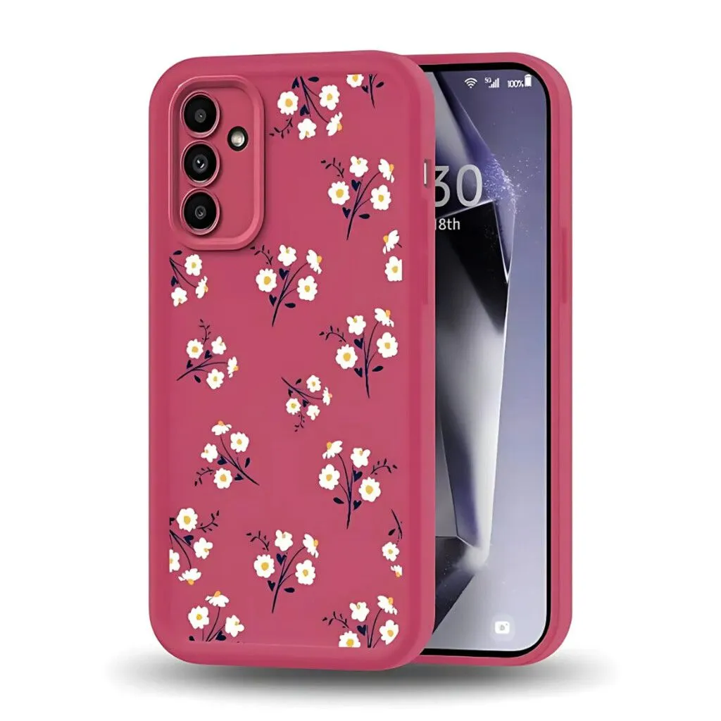 TPU MOD607 SILICONA DISEÑO - SAM A05 - XAEA - ROSA