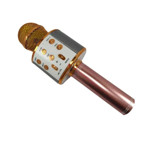 MICRÓFONO MOD WS-858 - ROSA