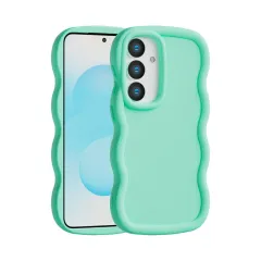 TPU MOD610 SILICONA WAVY - SAM A17 - YEXA - VERDE
