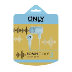 MANOS LIBRES ROMPEOIDOS 3  - AZUL