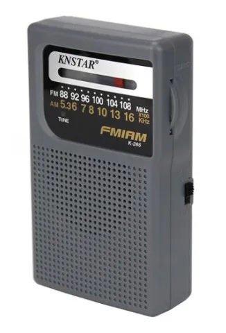 MINI RADIO PORTATIL DIAL ANALOGICO MODV-00FD - VARIOS - NEGRO