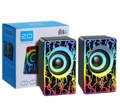 COMBO PARLANTE PC DOBLE 3'' MODX-104 - NEGRO POR 3 UNIDADES
