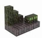 ENCASTRABLE MAGNETICO SUPER WORLD 8 PIEZAS-MILITARY AFFAIRS JDMZ-110 - ZUMO - VERDE