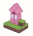 ENCASTRABLE MAGNETICO SUPER WORLD 8 PIEZAS-PRINCESS CASTLE JDMZ-110 - ZUMO - ROSA