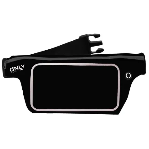 SPORTBELT  MOD 04 - CINTO + PORTA CELULAR - NEGRO