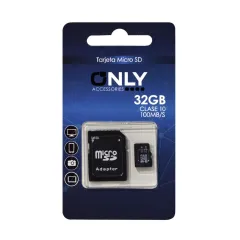 MEMORIA 32GB - CLASE 10 ONLY