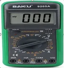 MULTIMETRO DIGITAL BK-9205A - BAKU