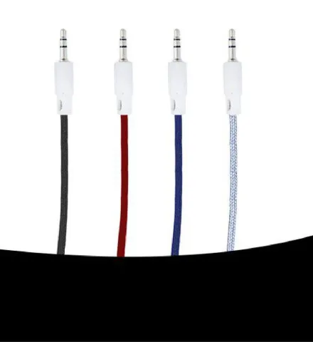 CABLE AUX 3,5 MOD05 - 1 METRO - KIT X 200
