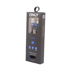 CAB USB MOD 45 - V8 - AZUL 4.2 AMP