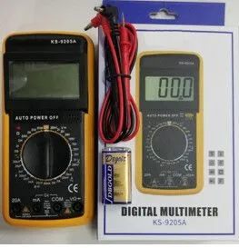 MULTIMETRO DIGITAL KS-9205A - KAISI