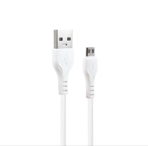 CABLE USB MOD 124 - YEXA - V8 - BLANCO - KIT X 200