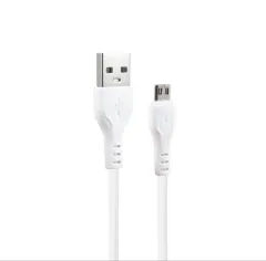 CABLE USB MOD 124 - YEXA - V8 - BLANCO - KIT X 200