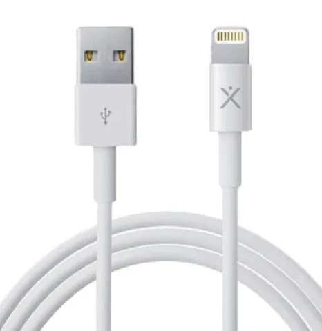 CABLE USB MOD 75 - XAEA - LIGHTNING - 1 MTS - KIT X 200