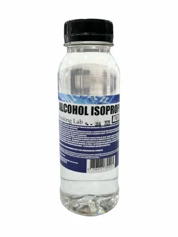 ALCOHOL ISOPROPILICO MAXIMA PUREZA 250CC