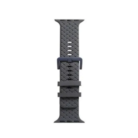 MALLA RELOJ MODS-766 SILICONA TRENZADA 38 - ST - GRIS
