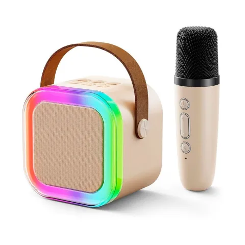 PARLANTE 3'' CON MIC MINI - MODS-901 LUMI - STOCK - BLANCO - KIT X 40