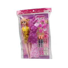 MUÑECA JOYCE ACCESORIOS ECO 725-D2 - ZUMO - MULTICOLOR