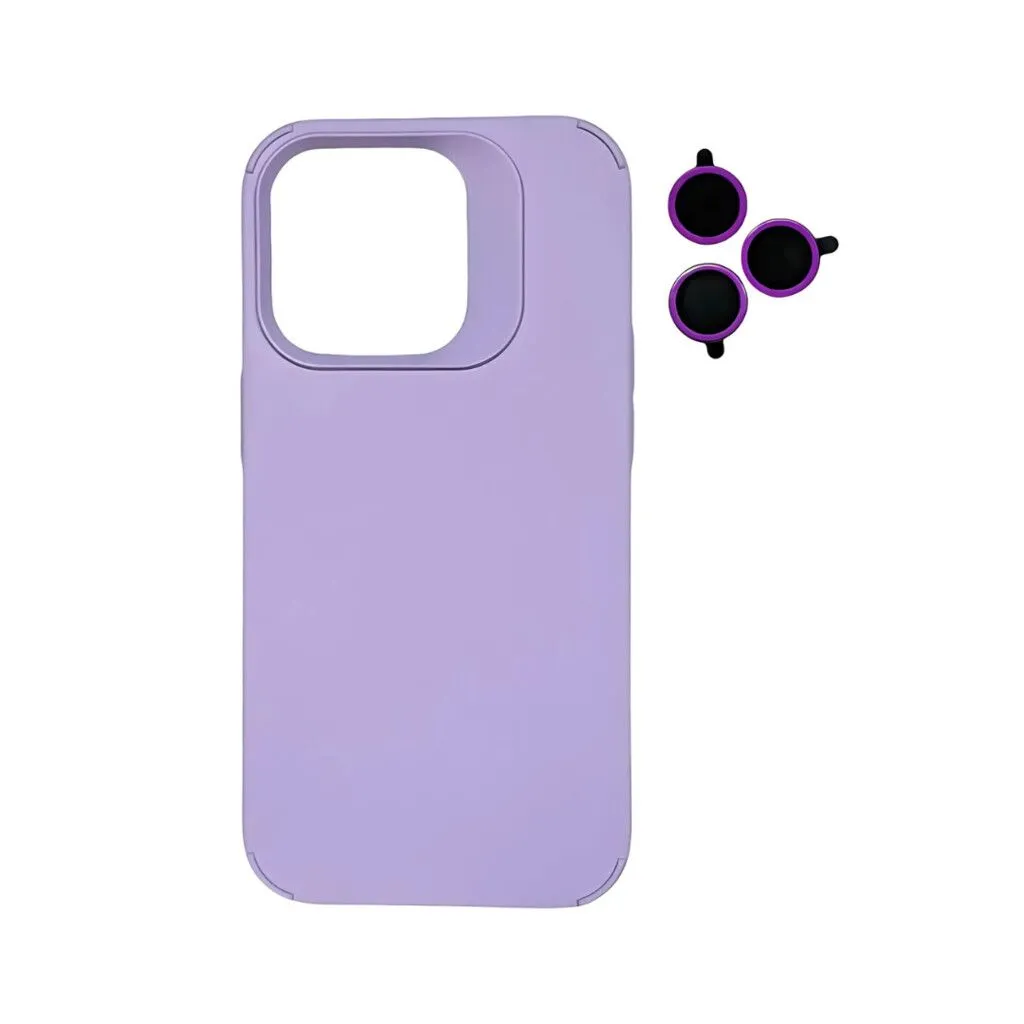 TPU MOD603 SILICONA LENS - SAM S24 - XAEA - LILA