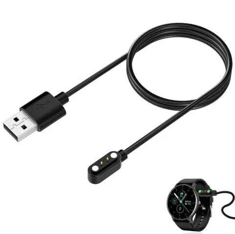 CARGADOR MAGNETICO PINES 3MM P/SMART WATCH MODV-00FJ - VARIOS - KIT X 100