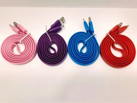 CABLE USB MOD17 - CINTA - IPH 3.1 AMP - ROJO