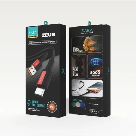 CABLE ZEUS TIPO USB-TIPO C MODX-00ME - XAEA