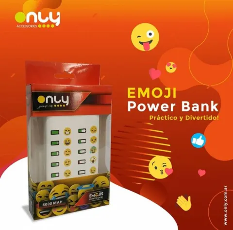 POWER BANK MOD 89 - EMOJI