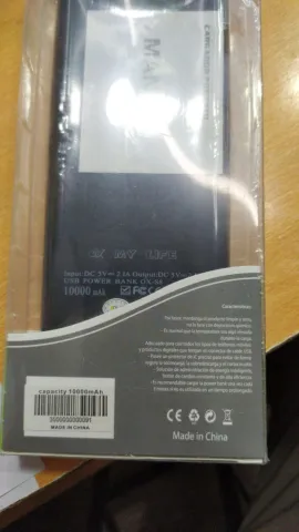 POWER BANK MOD 91 - 10000 MAH