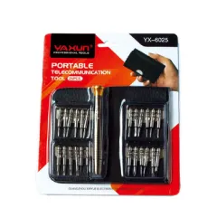 KIT DE DESTORNILLADORES -YAXUN- YX-6025