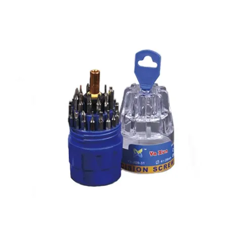 HERRAMIENTAS DESTORNILLADOR EN SET YX809 - 31 PUNTAS VARIAS