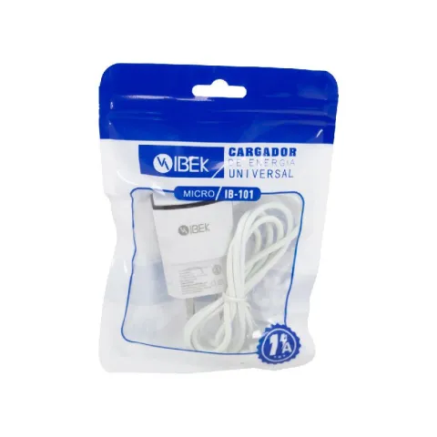 CARGADOR V8 IBEK 1A V8 BOLSITA IB-101