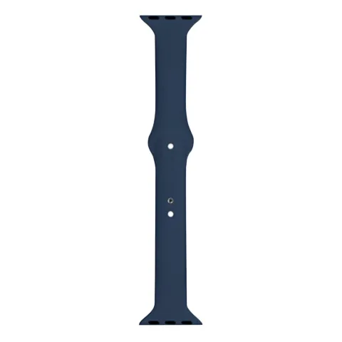 MALLA RELOJ MODS-752 SILICONA LISA 38 - ST - AZUL