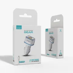 CARGADOR 12V GEAR MODS-504 - 1 USB 1 TC + CABLE TIPO C - ONLY