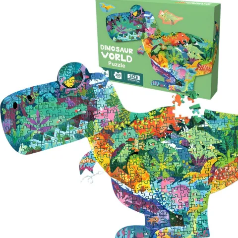 ROMPECABEZAS DINOSAUR WORLD JDMZ-004 - ZUMO - SIN COLOR