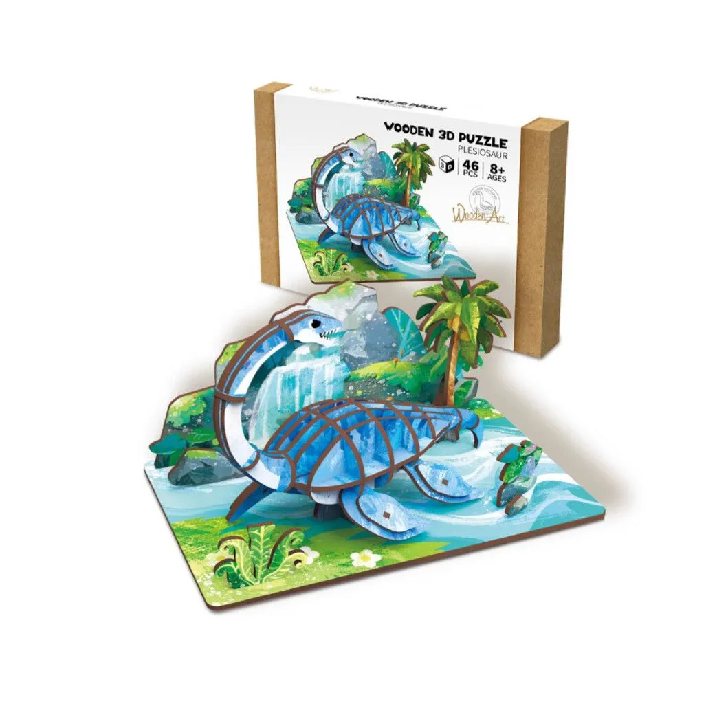 ROMPECABEZAS 3D PLESIOSAURIO JDMZ-002 - ZUMO - SIN COLOR
